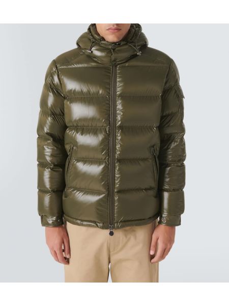 Aşağı ceket Moncler yeşil