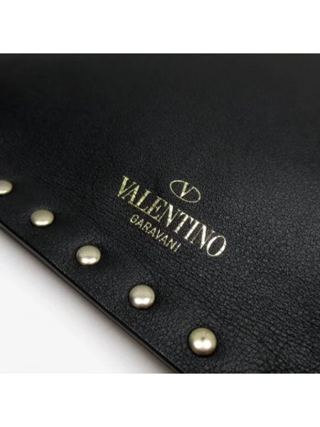 Bolso clutch de cuero retro Valentino Vintage