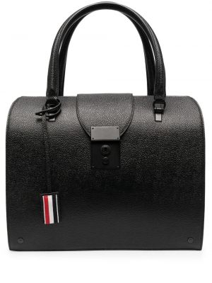 Τσάντα shopper Thom Browne μαύρο