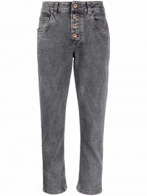 Jeans 7/8 Brunello Cucinelli svart