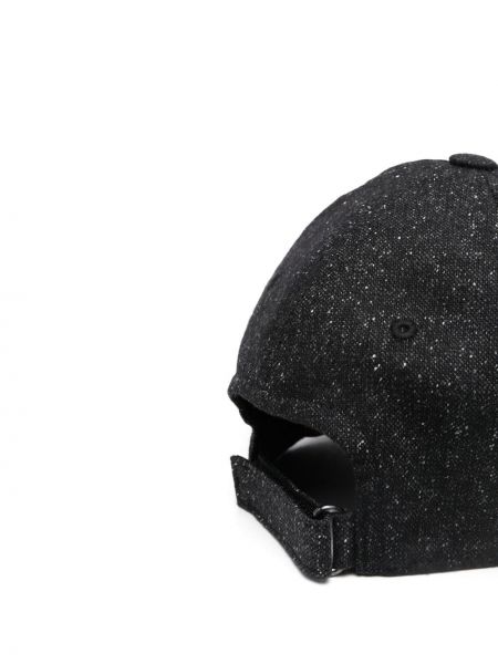 Siuvinėtas kepurė su snapeliu 424 juoda