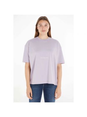 Koszulka Calvin Klein fioletowa