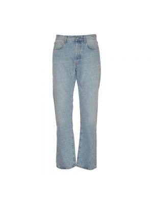 Klassische straight jeans Séfr blau