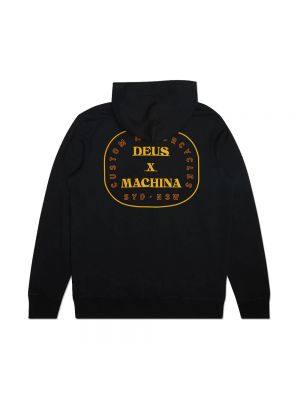 Bluza z kapturem Deus Ex Machina czarna
