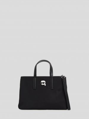 Černá kabelka z nylonu Karl Lagerfeld