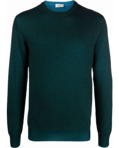 Jersey manga larga de tela jersey Etro verde