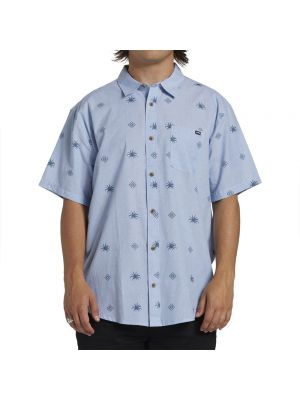 Рубашка с коротким рукавом Billabong синяя