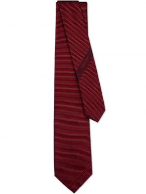 Jacquard nyakkendő Ferragamo piros