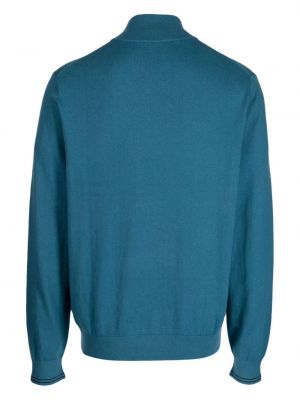 Pullover mit reißverschluss Ps Paul Smith blau