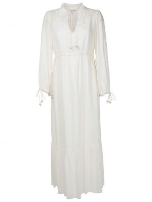 Kleid ausgestellt Alcaçuz weiß