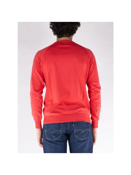 Jersey de tela jersey de cuello redondo Us Polo Assn rojo