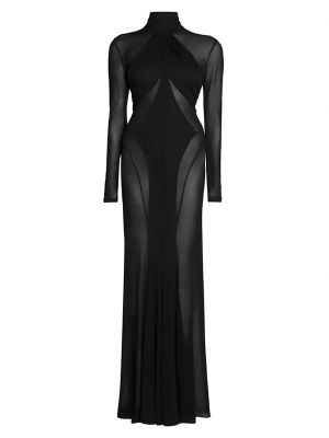 Длинное платье Isabel Marant черное