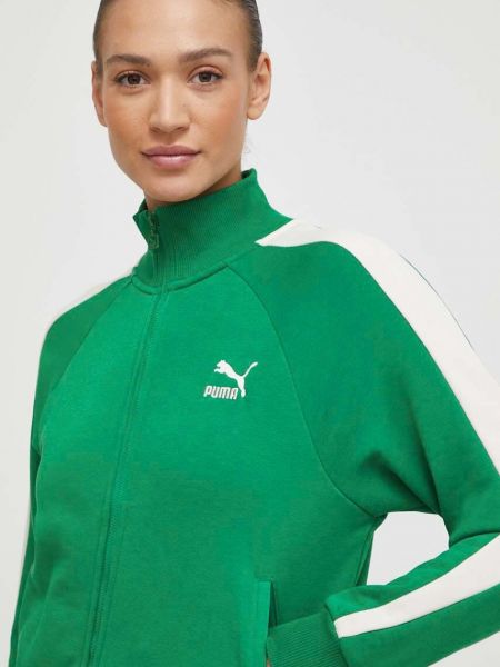 Vesta s printom Puma zelena
