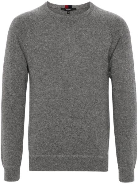 Prugasti džemper od kašmira Gucci siva