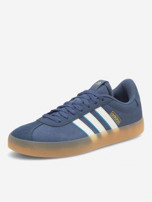 Kožené semišové tenisky Adidas modré
