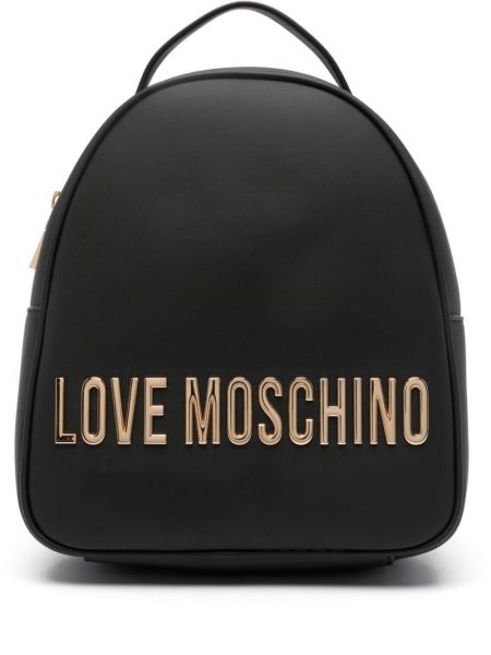 Nahka reppu Love Moschino musta