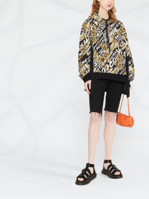 Kapučdžemperis ar apdruku Versace Jeans Couture