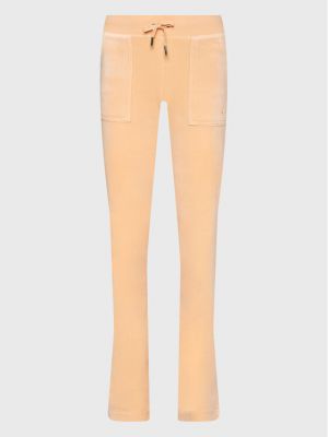 Pantaloni sport Juicy Couture portocaliu