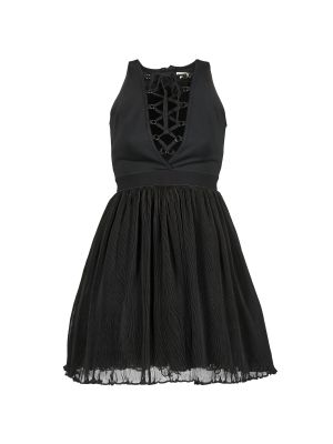 Mini šaty Manoush černé