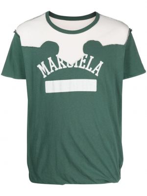 Raštuotas marškinėliai su nubrozdinimais Maison Margiela