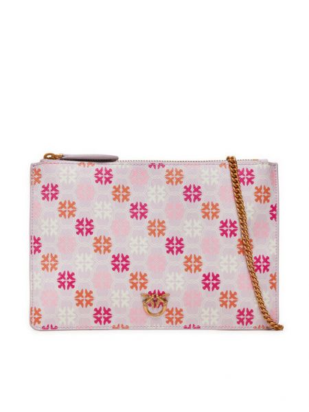 Lapos talpú estélyi táska Pinko lila
