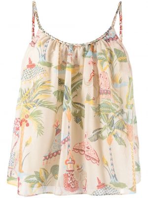 Tank top med print Red Valentino