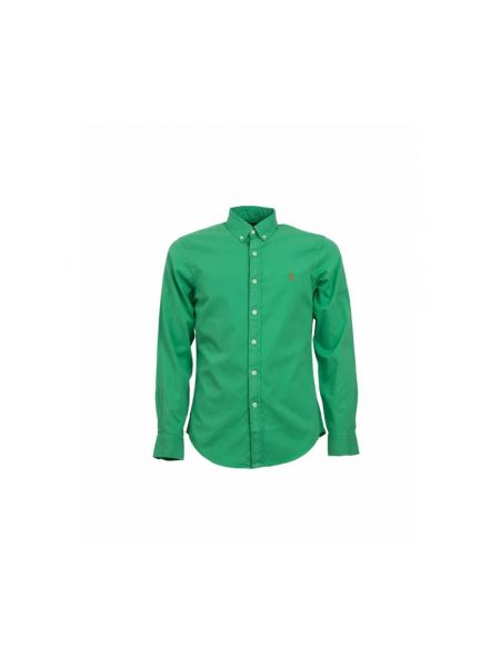 Koszula z długim rękawem Polo Ralph Lauren zielona