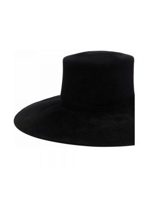 Sombrero Alberta Ferretti negro