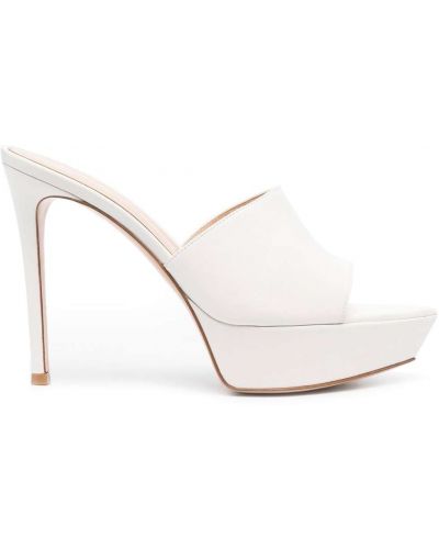 Mules Gianvito Rossi hvit