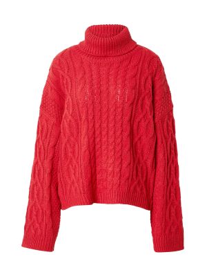 Пуловер Topshop червено