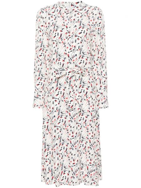 Sukienka z kołnierzykiem z nadrukiem w abstrakcyjne wzory Tommy Hilfiger