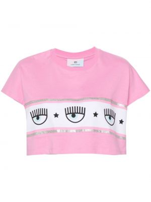 T-krekls Chiara Ferragni rozā