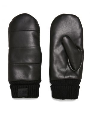 Kožené rukavice Urban Classics čierna