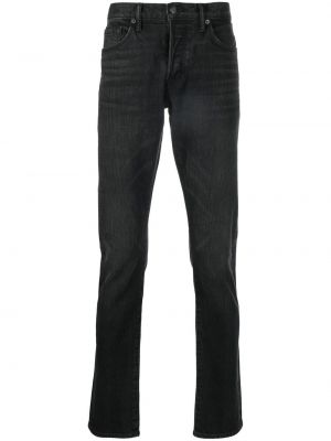 Skinny fit-jeans Tom Ford svart