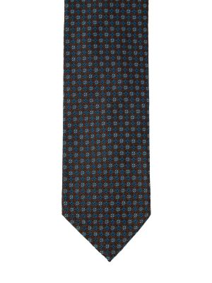 Jedwabny krawat Dsquared2 niebieski