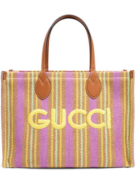 Shopper kabelka Gucci žlutá