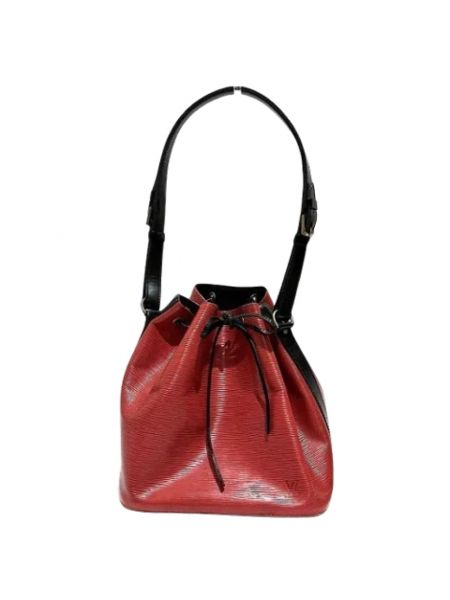 Retro leder tasche mit taschen Louis Vuitton Vintage rot