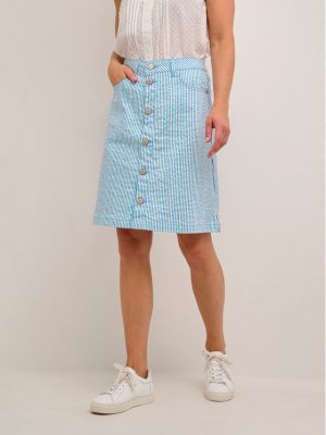 Mini suknja Cream plava