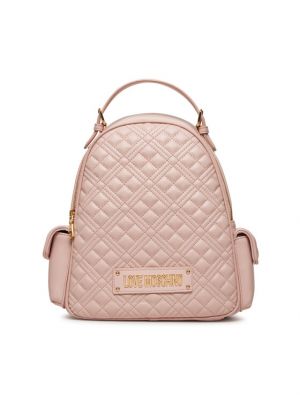Розовый рюкзак Love Moschino