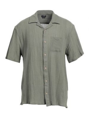 Camicia di cotone Scout verde