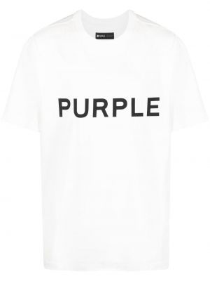 T-shirt Purple Brand