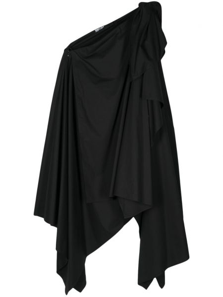 Βαμβακερή κοκτέιλ φόρεμα Bimba Y Lola μαύρο