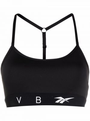 Sujetador de deporte Reebok X Victoria Beckham negro