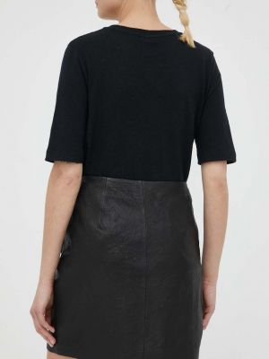 Kožená sukně 2ndday černé