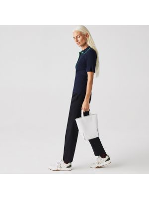 Lacoste dámská malá vertikální nákupní taška z plátěného piké