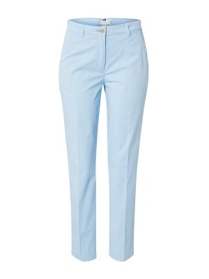 TOMMY HILFIGER Pantaloni cu dungă  albastru deschis