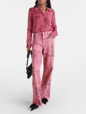 Jeansy relaxed fit Blumarine