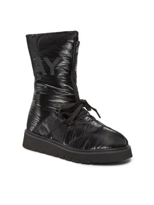 Členkové topánky Replay čierna