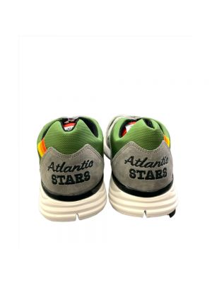 Sneakersy w gwiazdy Atlantic Stars zielone