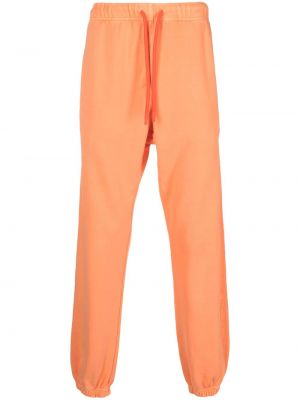 Памучни спортни панталони Autry оранжево